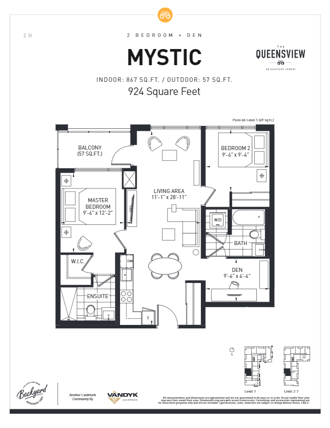 The Queensview at Backyard Condos Mystic Floor Plans and Pricing