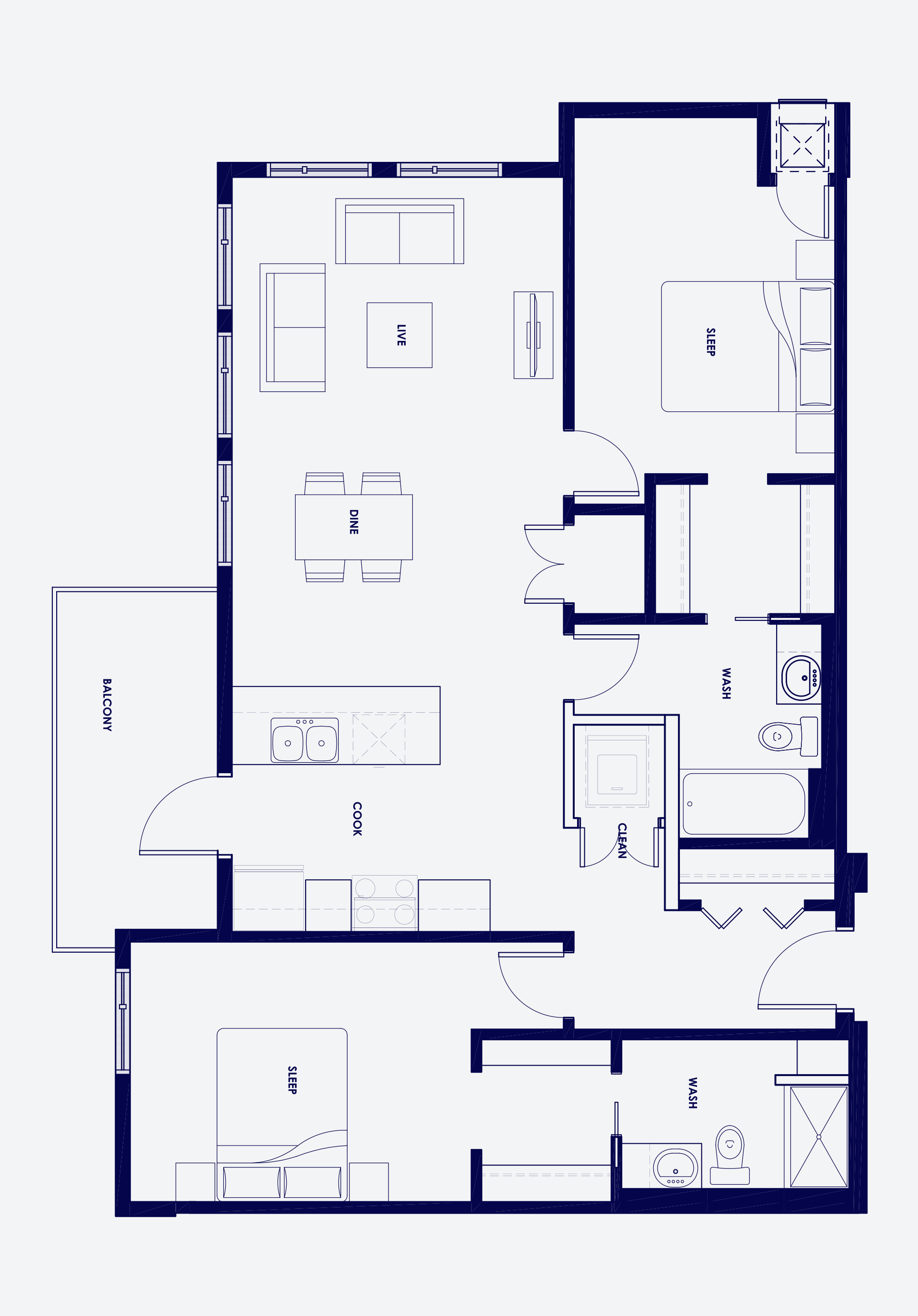 Glenmore Central Condos C1 Floor Plan, Kelowna BC Livabl