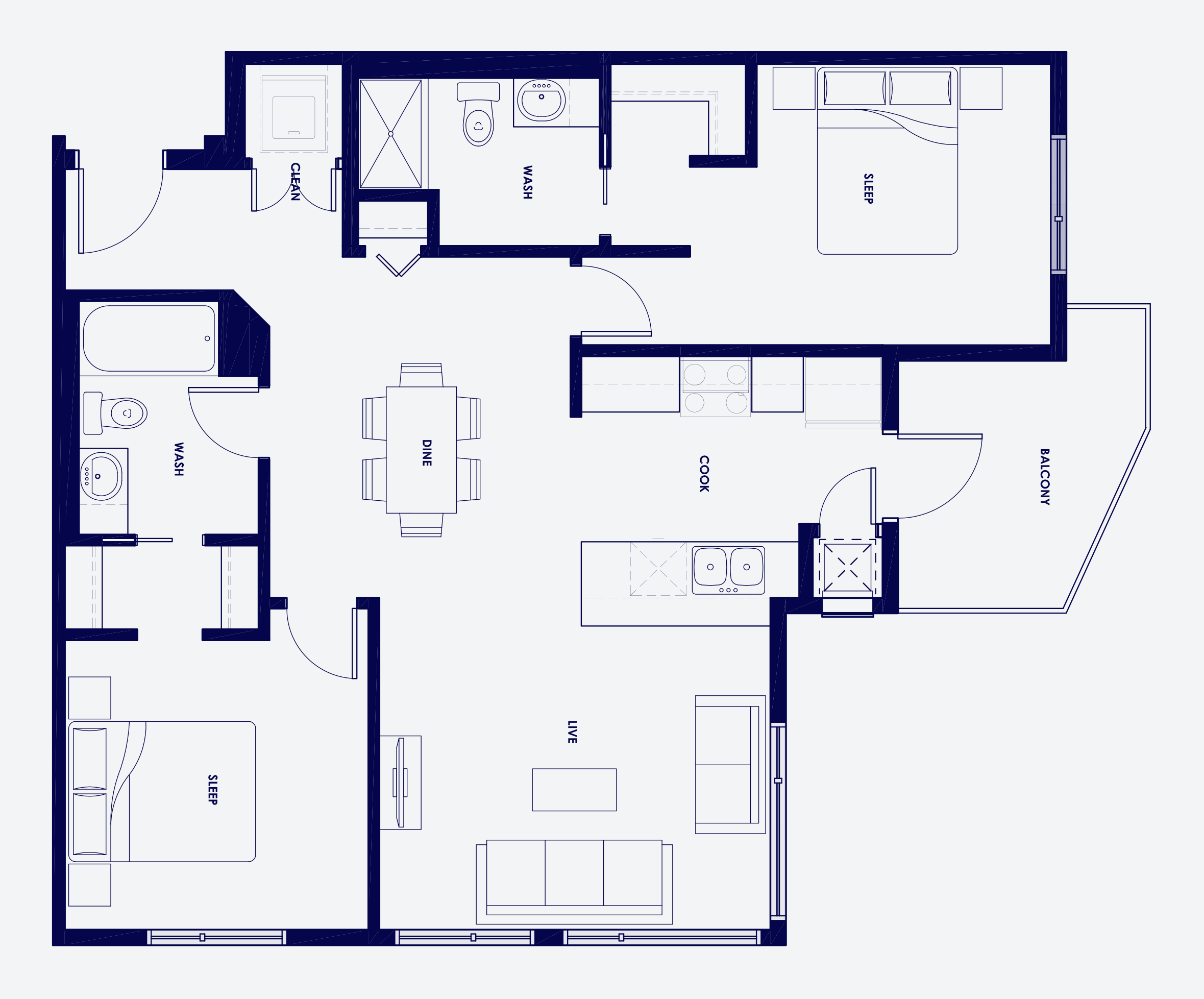 Glenmore Central Condos C4 Floor Plan, Kelowna BC Livabl