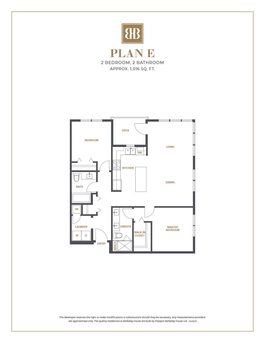 Berkeley House E Floor Plans and Pricing