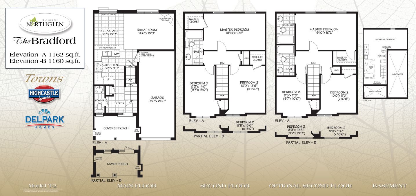 Northglen, Phase 4 by Highcastle Homes Bradford Floor Plans and Pricing