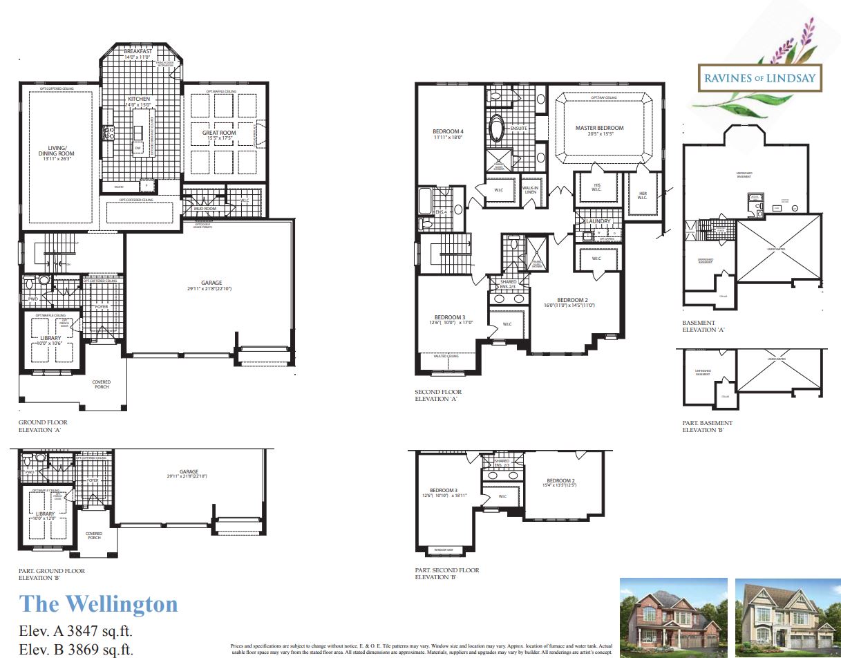 Ravines of Lindsay | The Wellington | Floor Plans and Pricing