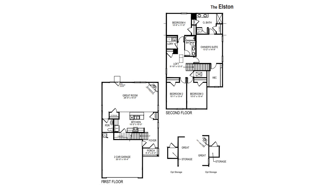 Centennial Ridge Elston Floor Plan, Acworth GA Livabl