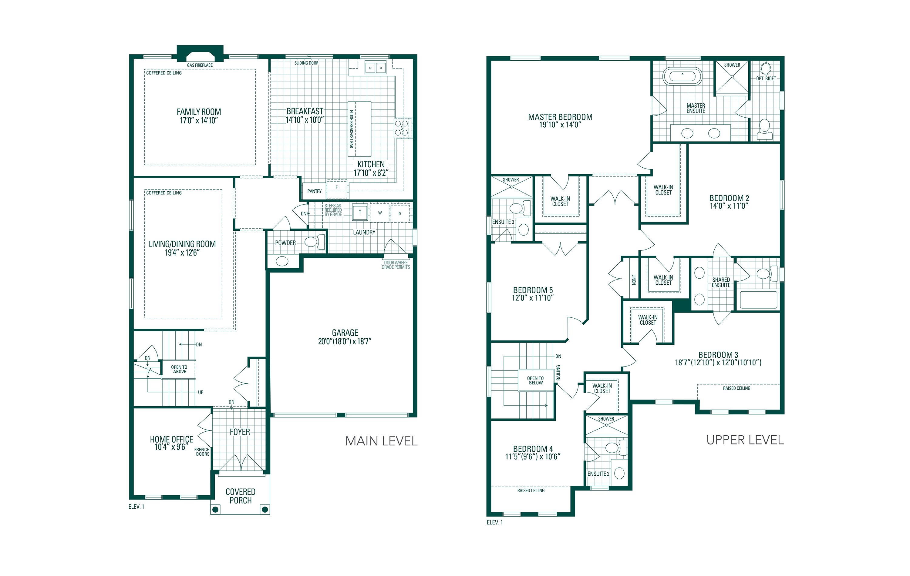 Saddle Ridge Lot 47 126 Goodwin Crescent Floor Plan, Milton ON Livabl