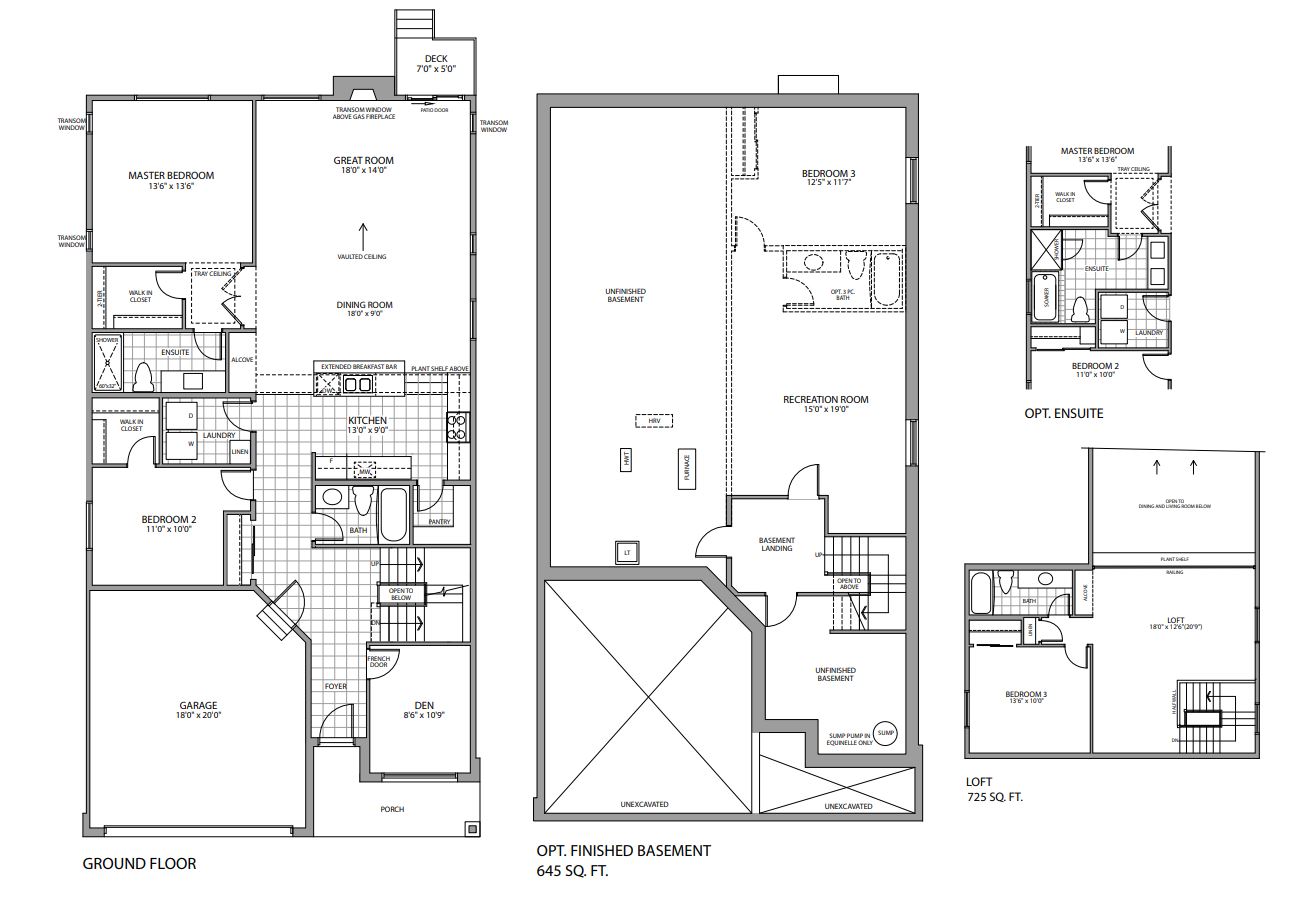 Riverwalk The Dumont w/ Loft Floor Plan, Ottawa ON Livabl