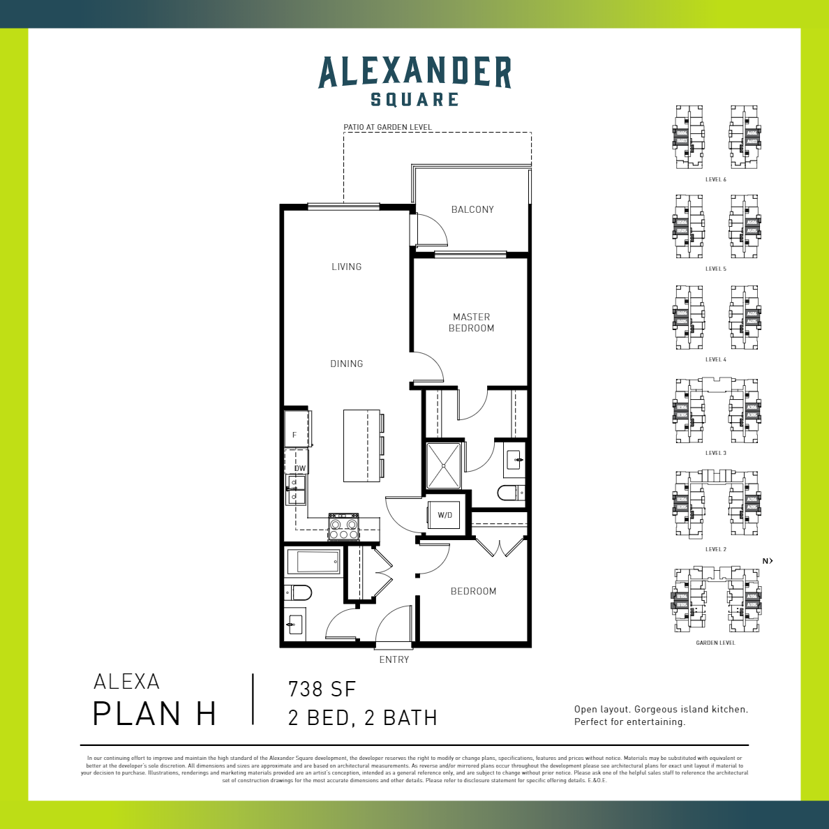 Alexander Square H Floor Plans and Pricing