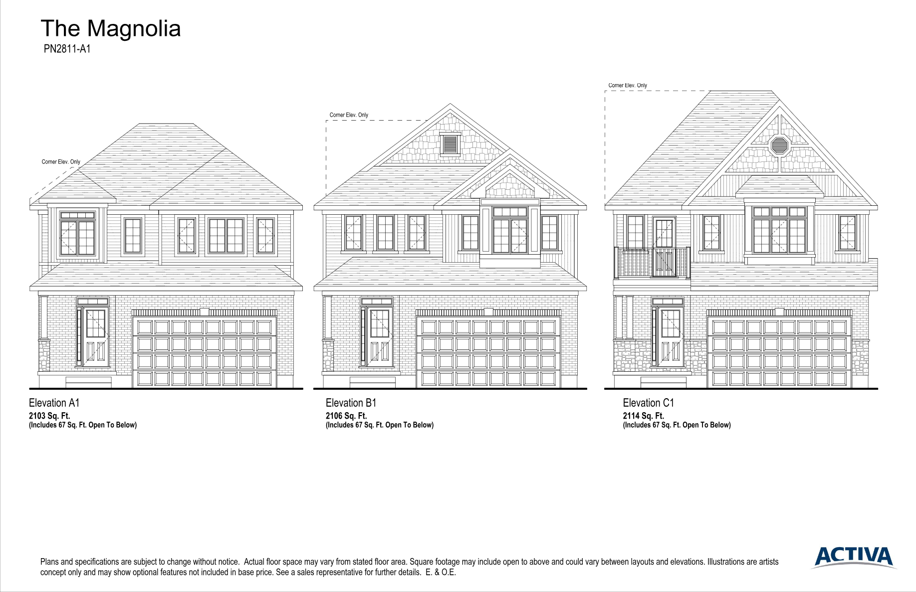 Ormston at Doon South The Magnolia Floor Plan, Kitchener ON Livabl