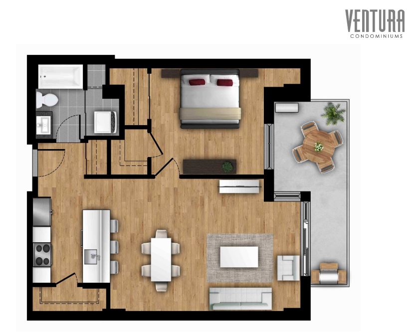 Ventura Condos 106 Floor Plans and Pricing
