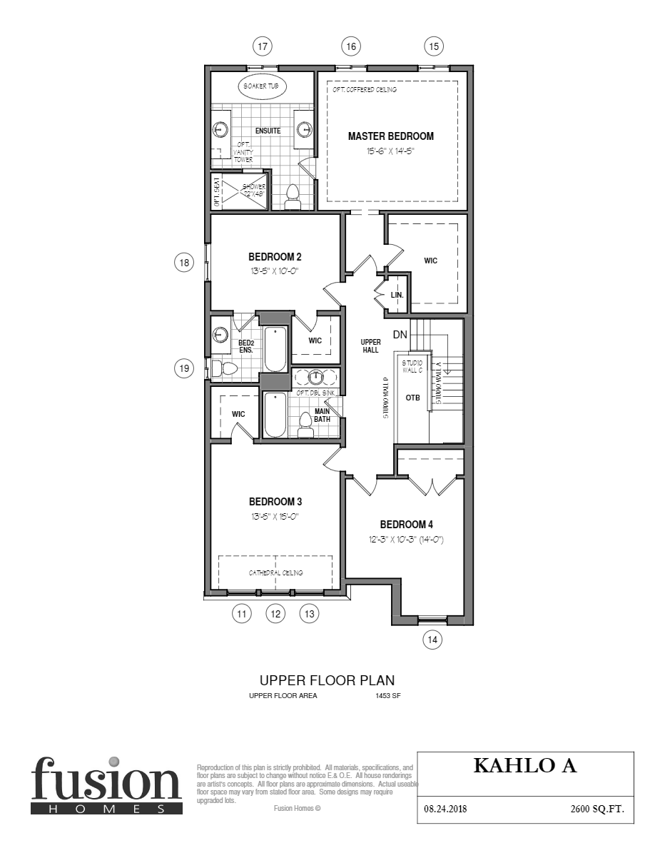 Explorers Walk by Fusion Homes Kahlo A Floor Plans and Pricing