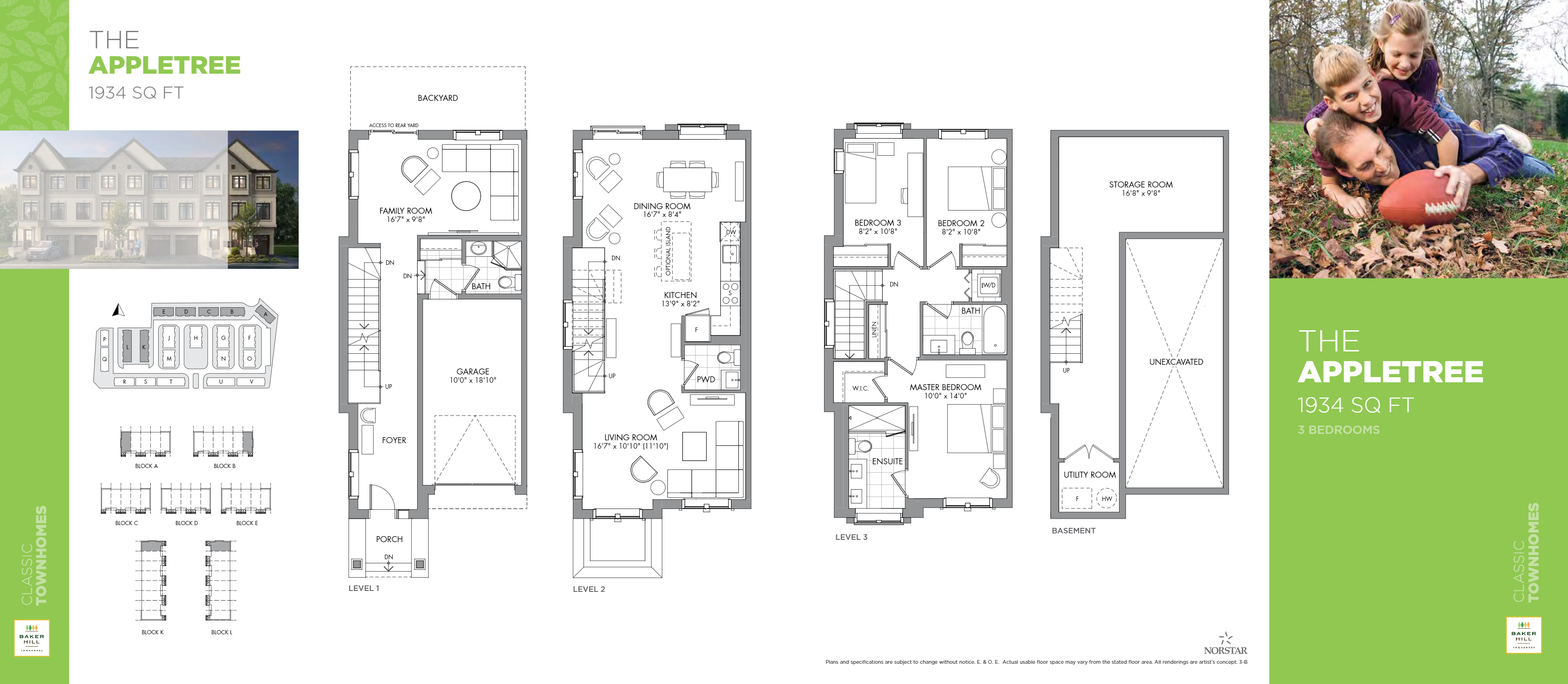 Towns of Baker Hill The Appletree Floor Plans and Pricing