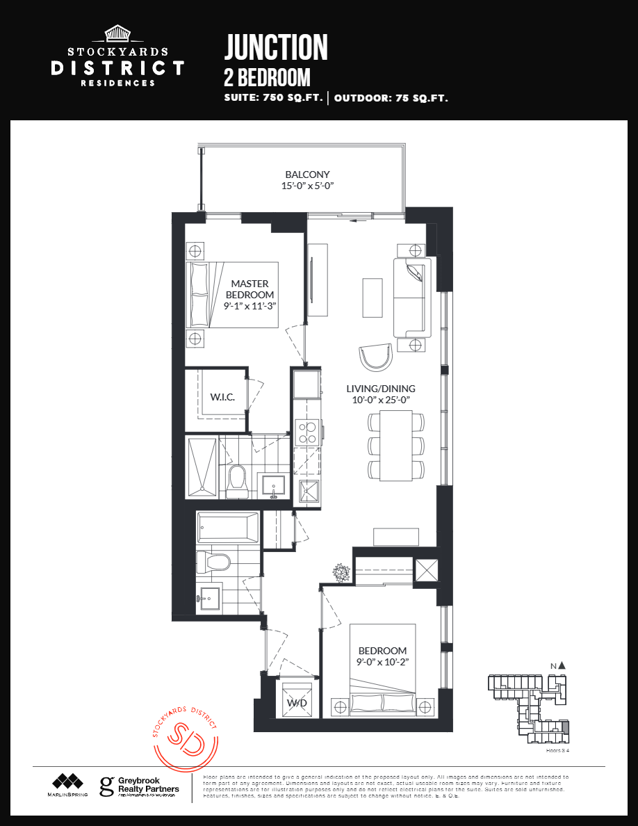 Stockyards District Residences Junction Floor Plan, Toronto ON Livabl
