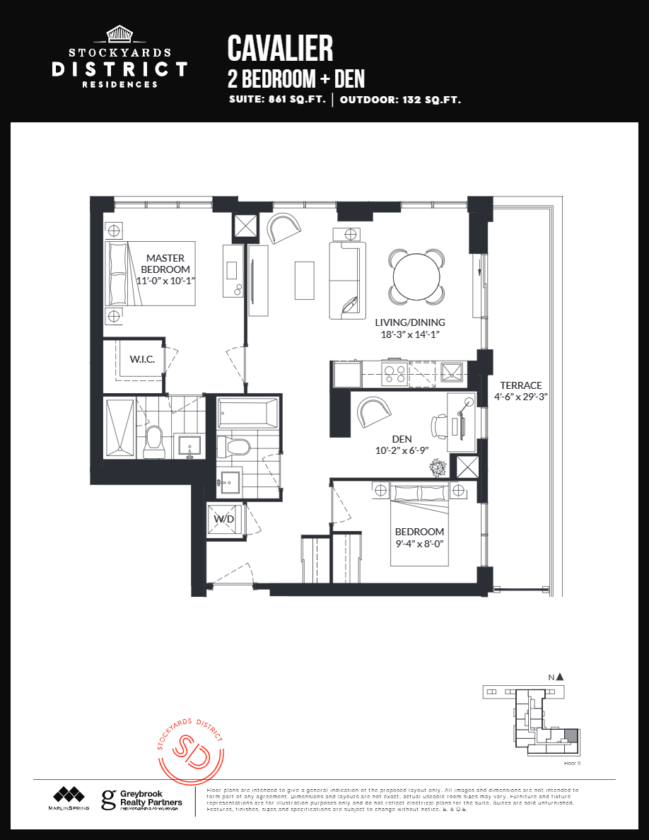 Stockyards District Residences Cavalier Floor Plans and Pricing