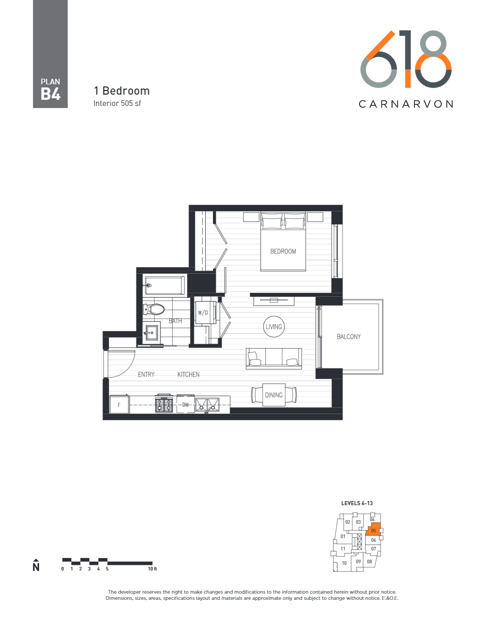 618 Carnarvon B4 Floor Plans and Pricing