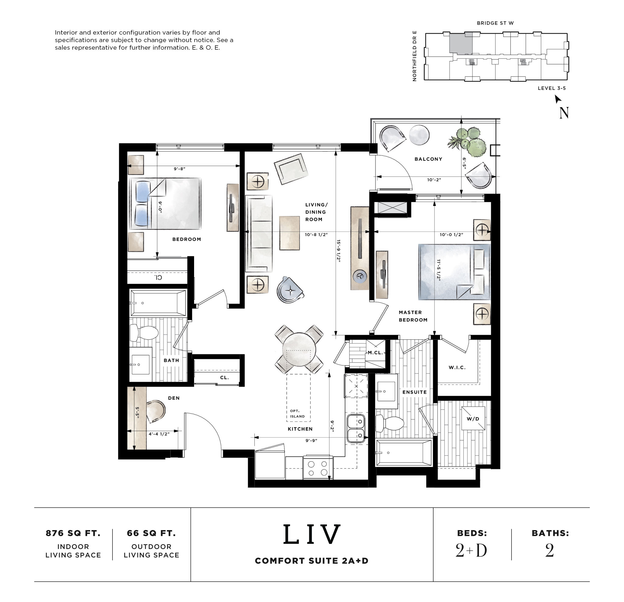 Blackstone Condominiums Liv Floor Plan, Waterloo ON Livabl
