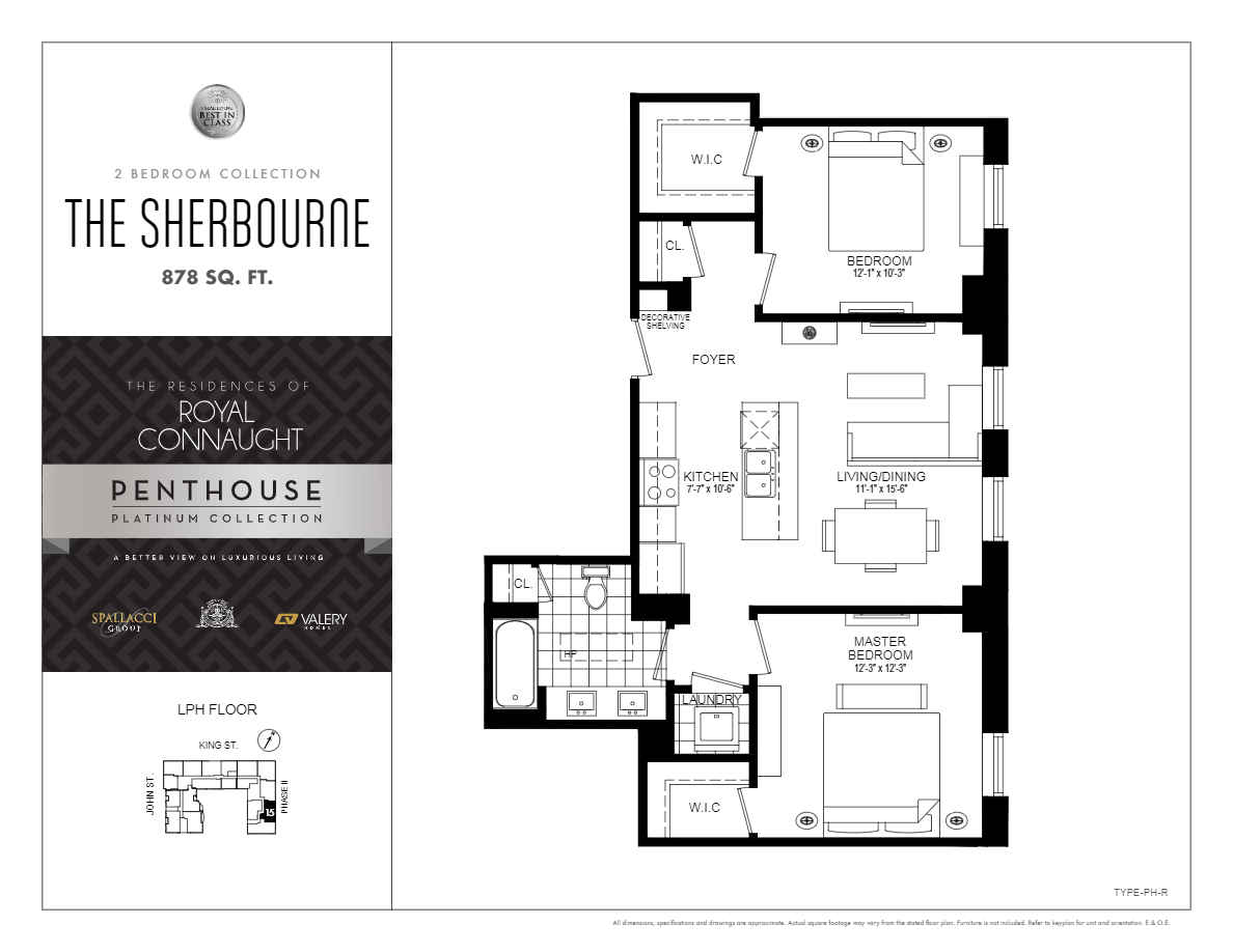 Royal Connaught The Sherbourne Floor Plans and Pricing
