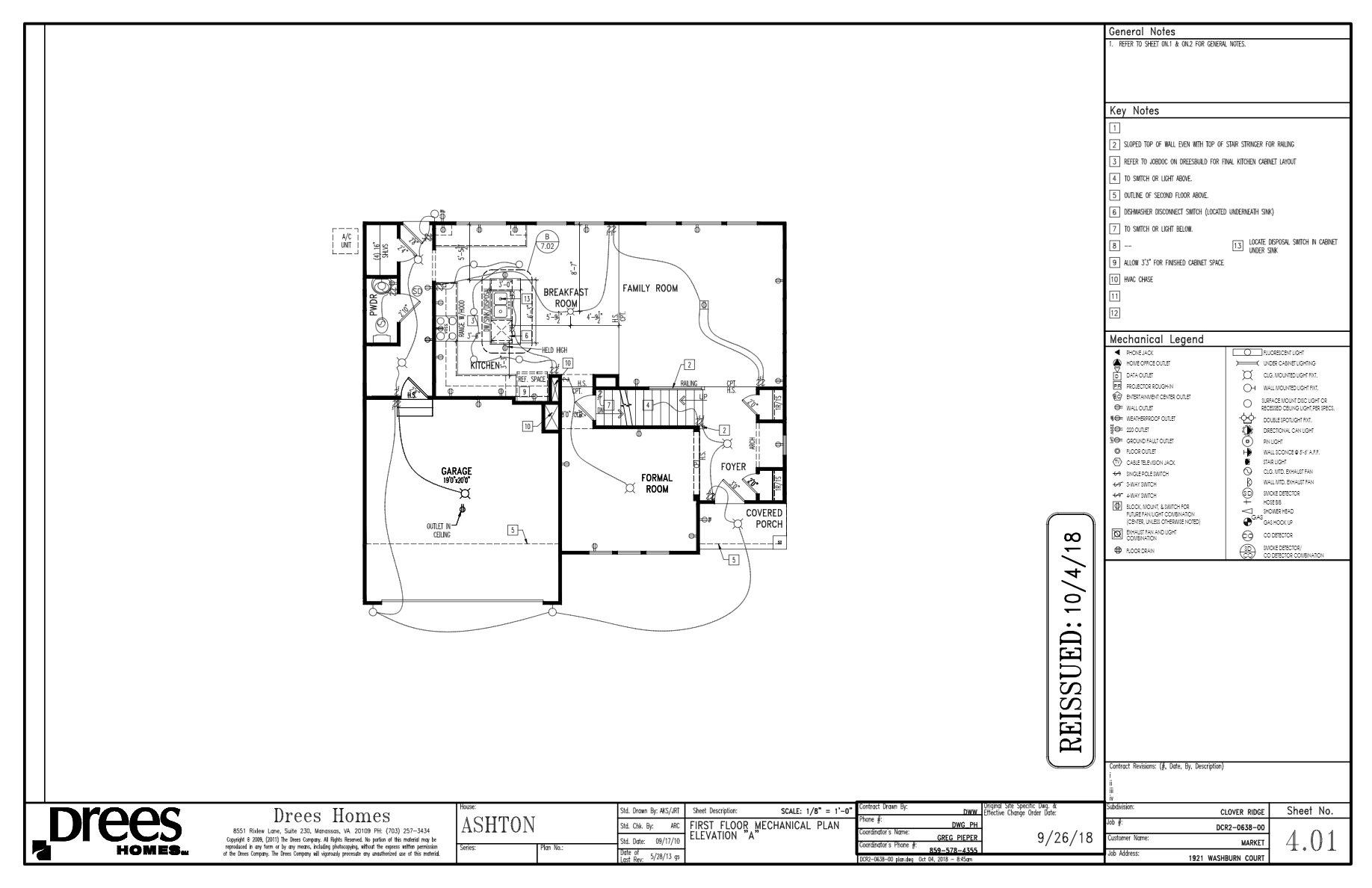 Clover Ridge 1921 Washburn Court Floor Plans and Pricing
