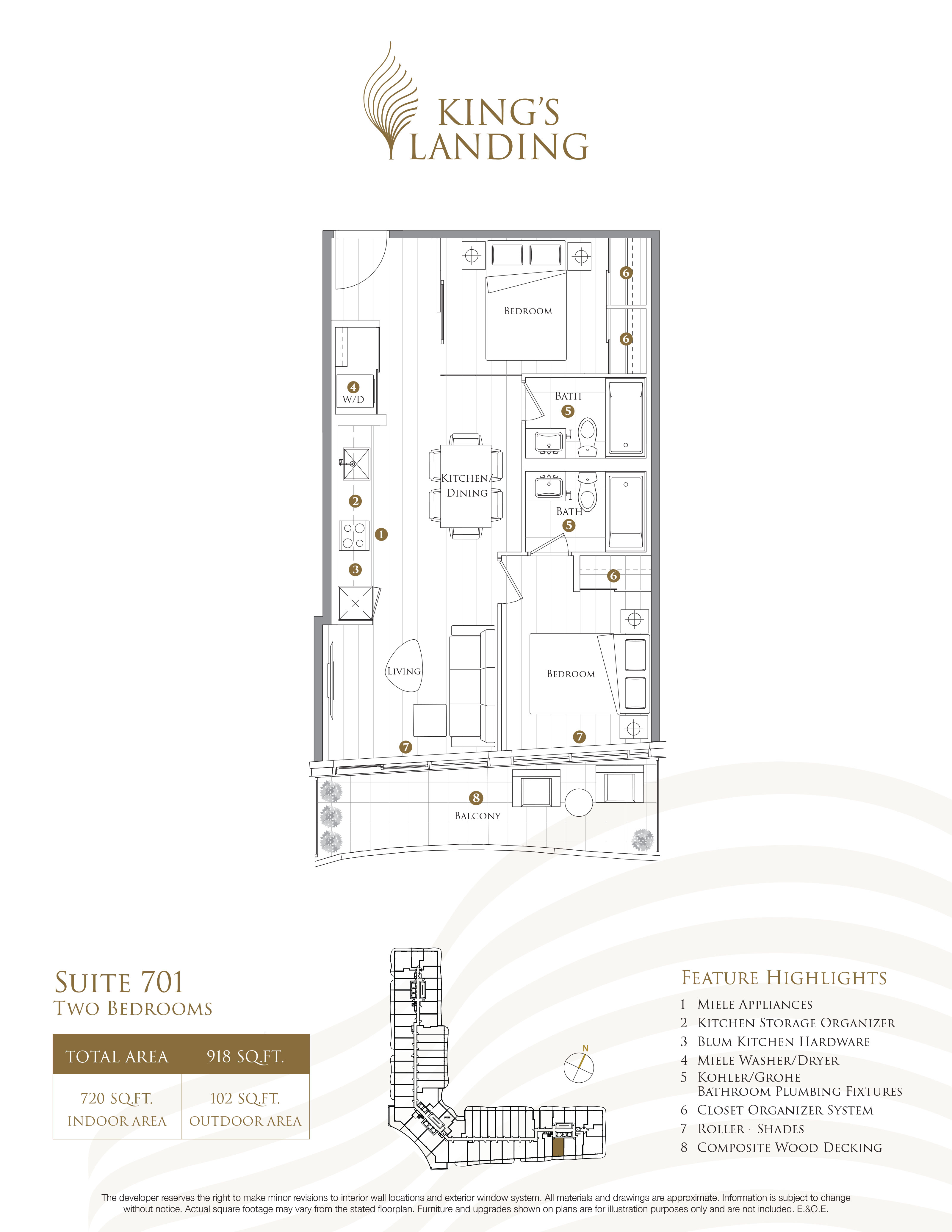 King's Landing 701, Toronto ON Livabl