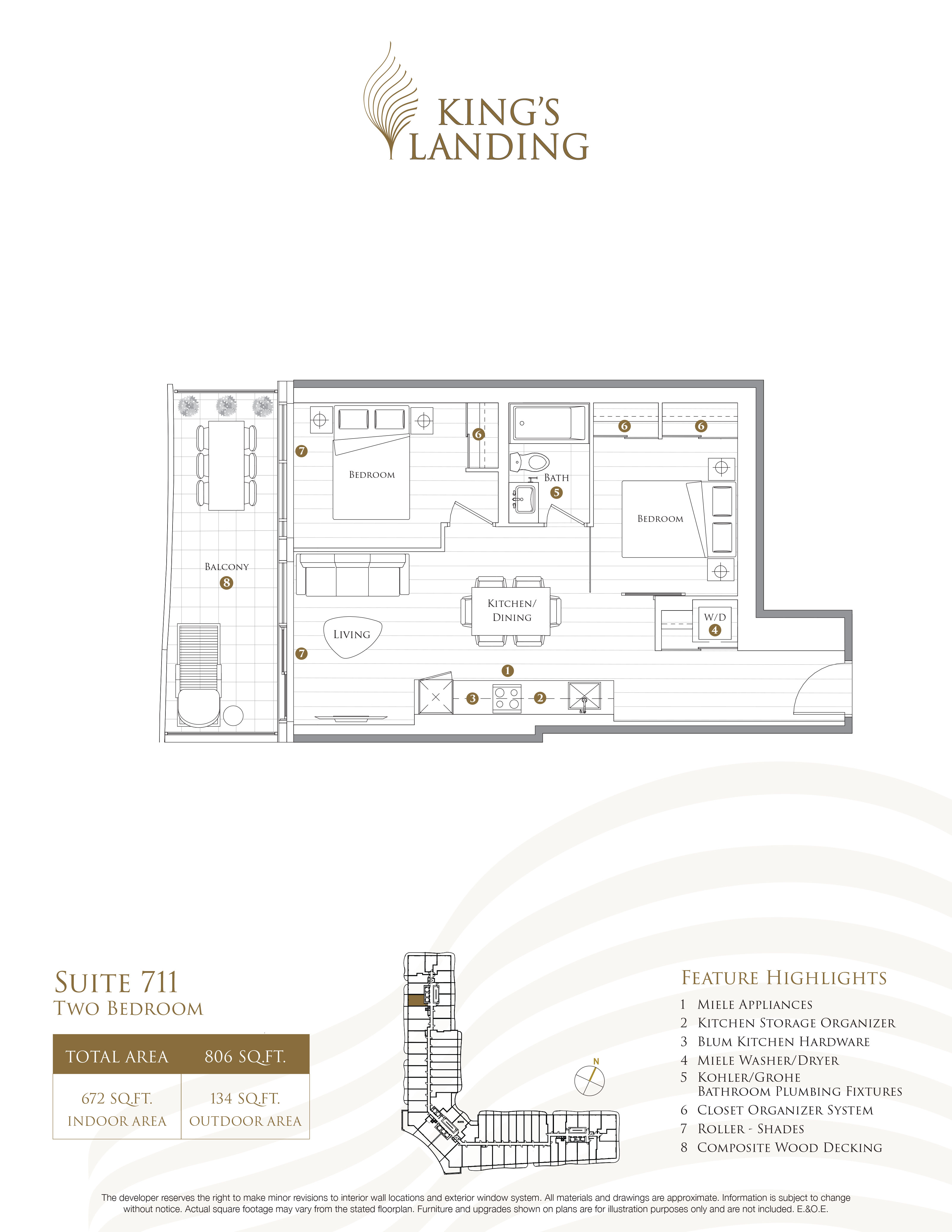 King's Landing 711 Floor Plans and Pricing