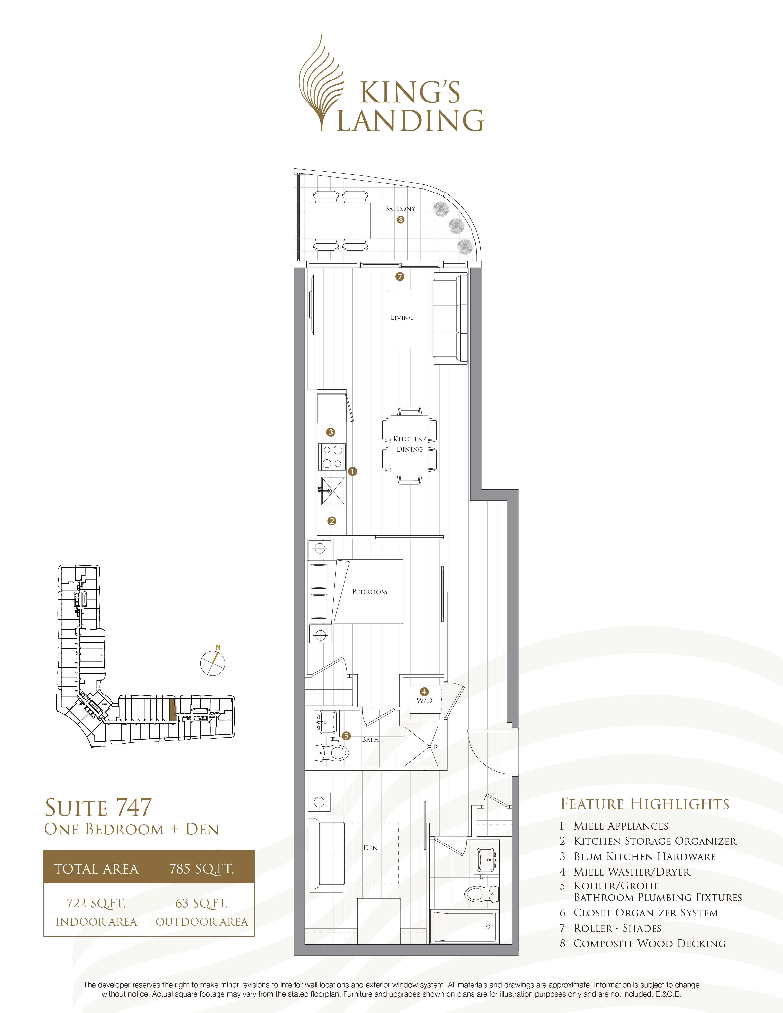 King's Landing 747 Floor Plans and Pricing