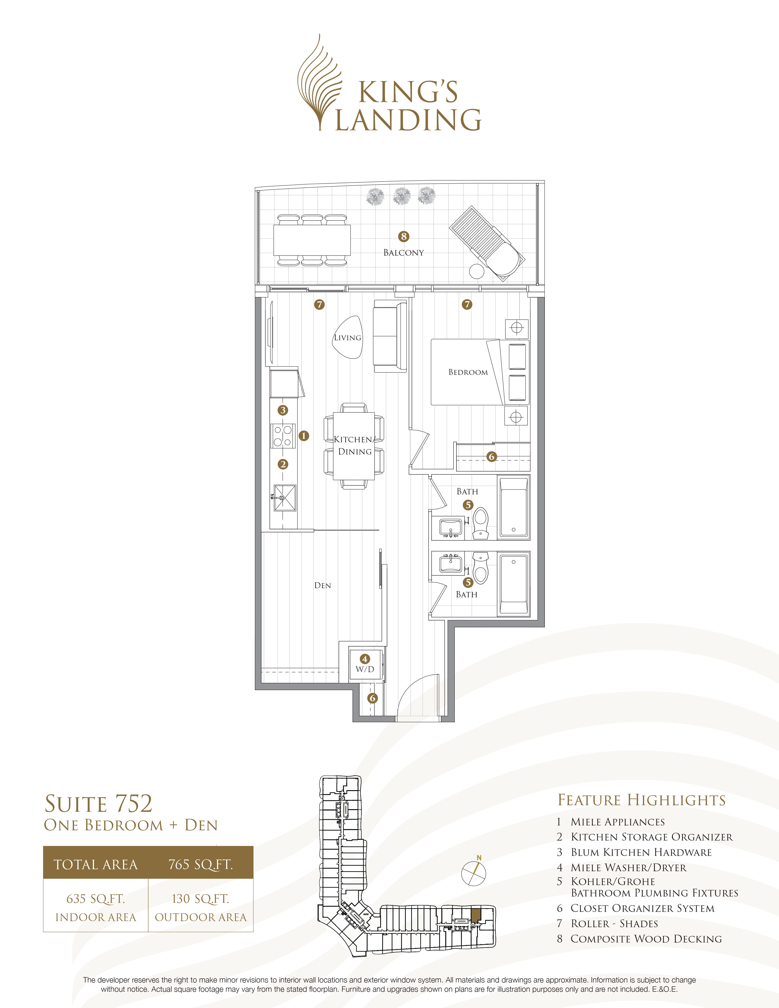 King's Landing 752 Floor Plans and Pricing