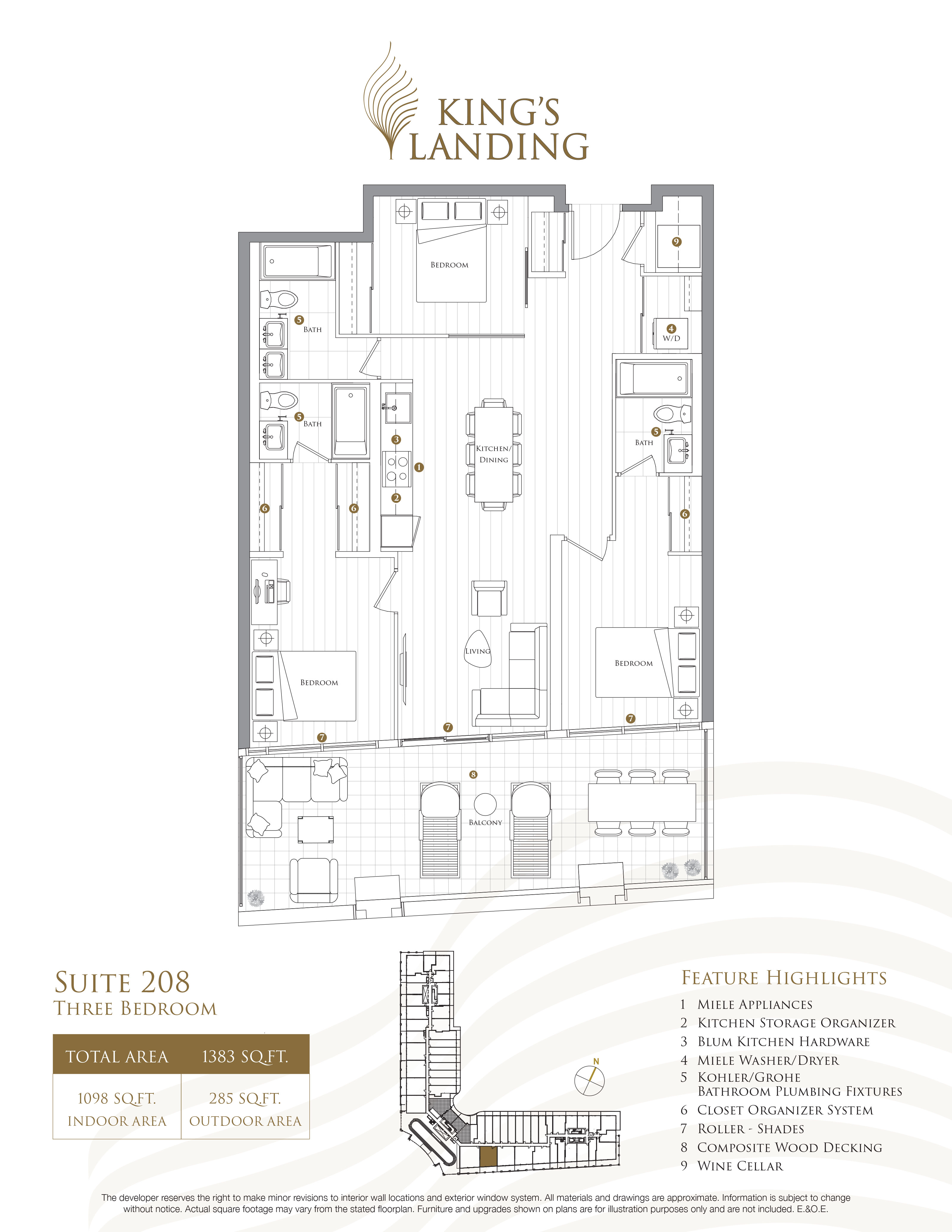 King's Landing 208 Floor Plans and Pricing