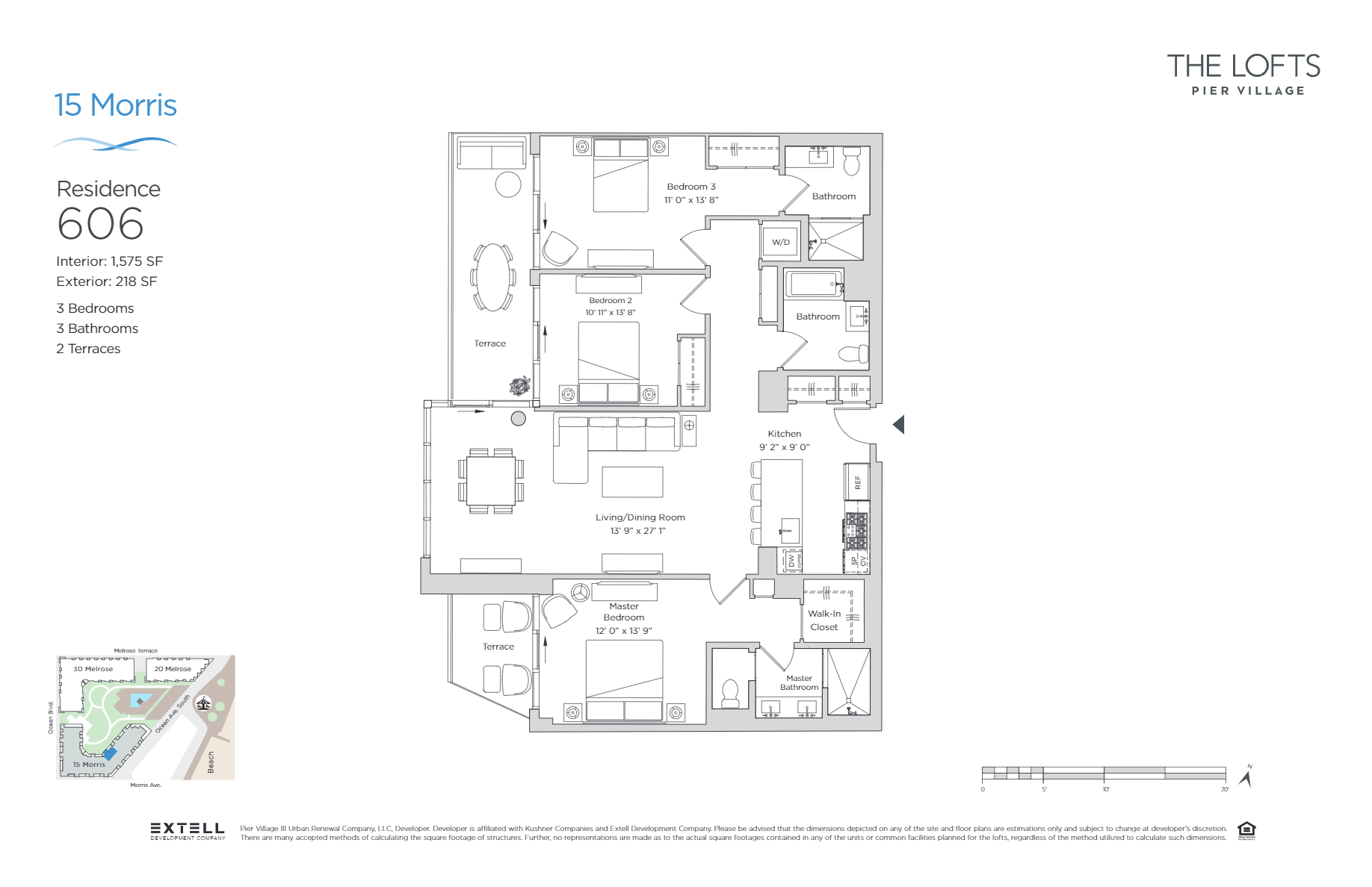 The Lofts Pier Village 606 Floor Plans and Pricing