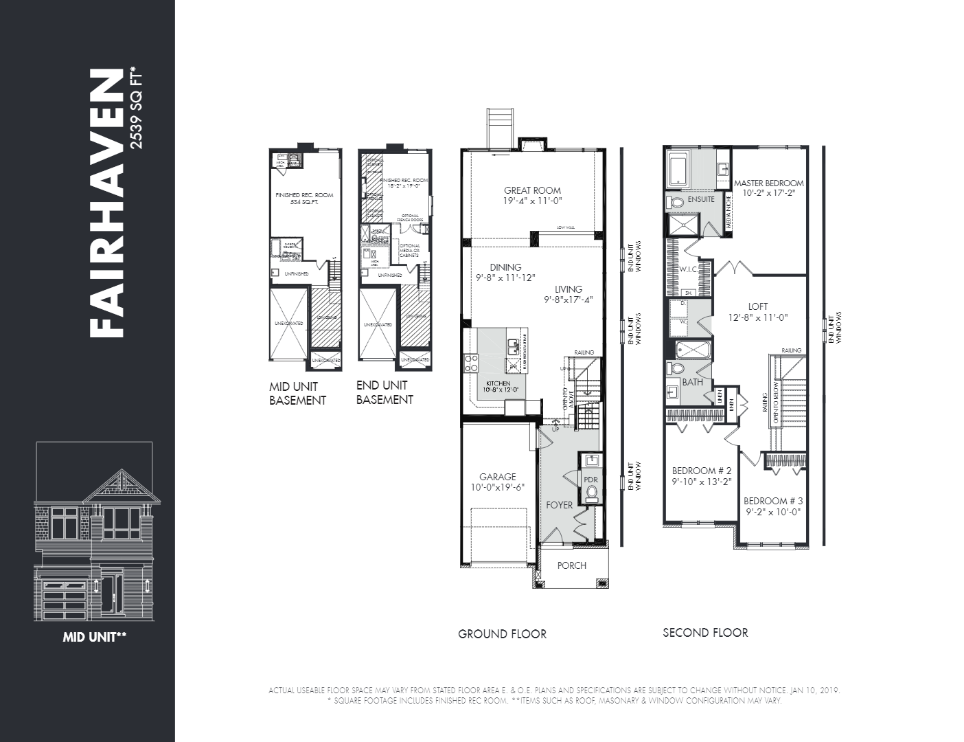 Westwood Fairhaven Floor Plans and Pricing