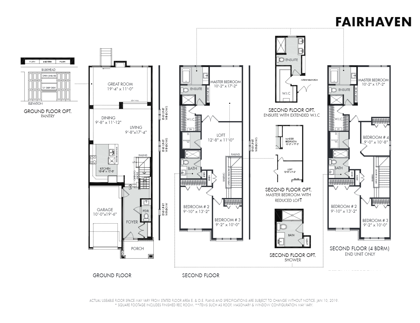 Westwood Fairhaven Floor Plans and Pricing
