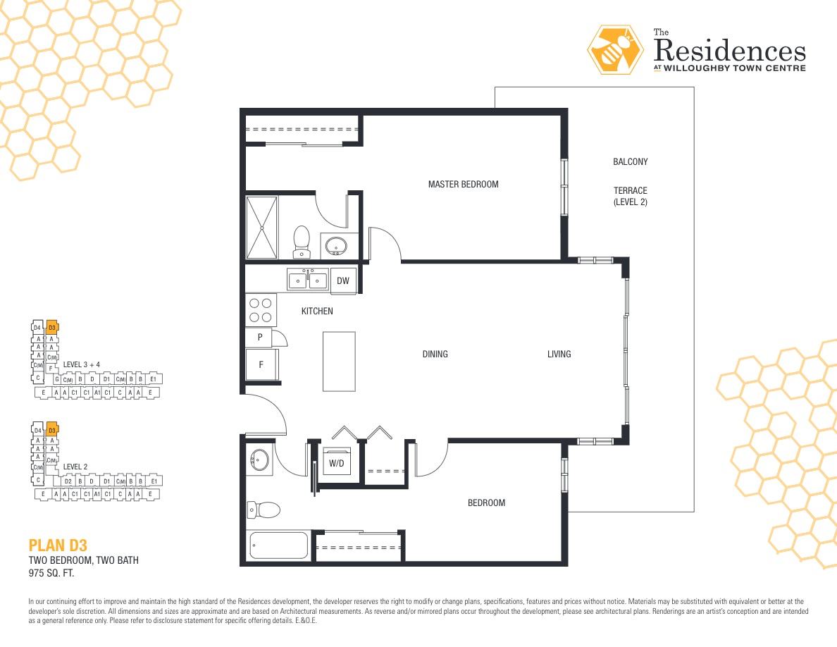 The Residences at Willoughby Town Centre D3 Floor Plans and Pricing