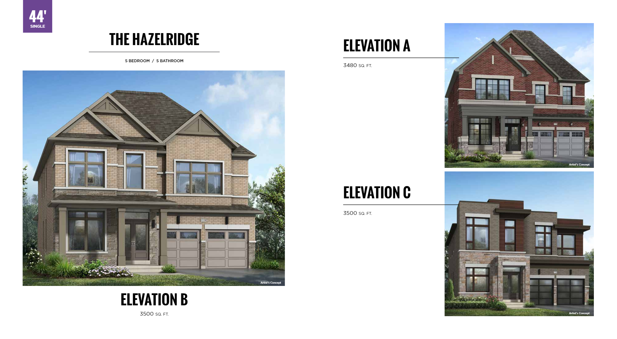 New Kleinburg The Hazelridge Floor Plan, Vaughan ON Livabl