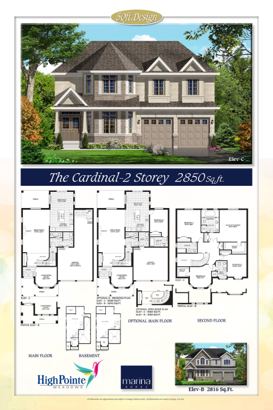 High Pointe Meadows Cardinal Floor Plans and Pricing