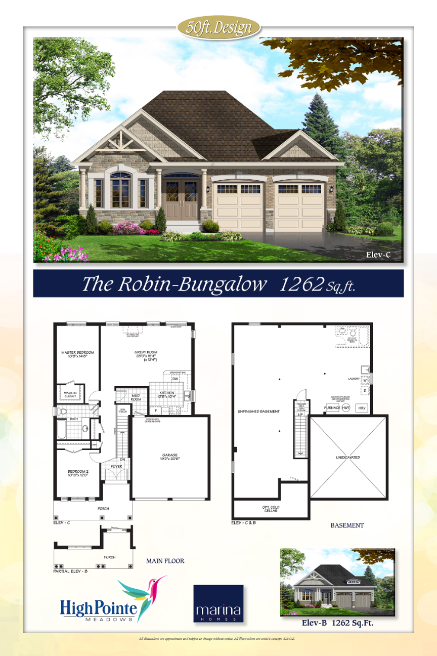 High Pointe Meadows Robin Floor Plans and Pricing