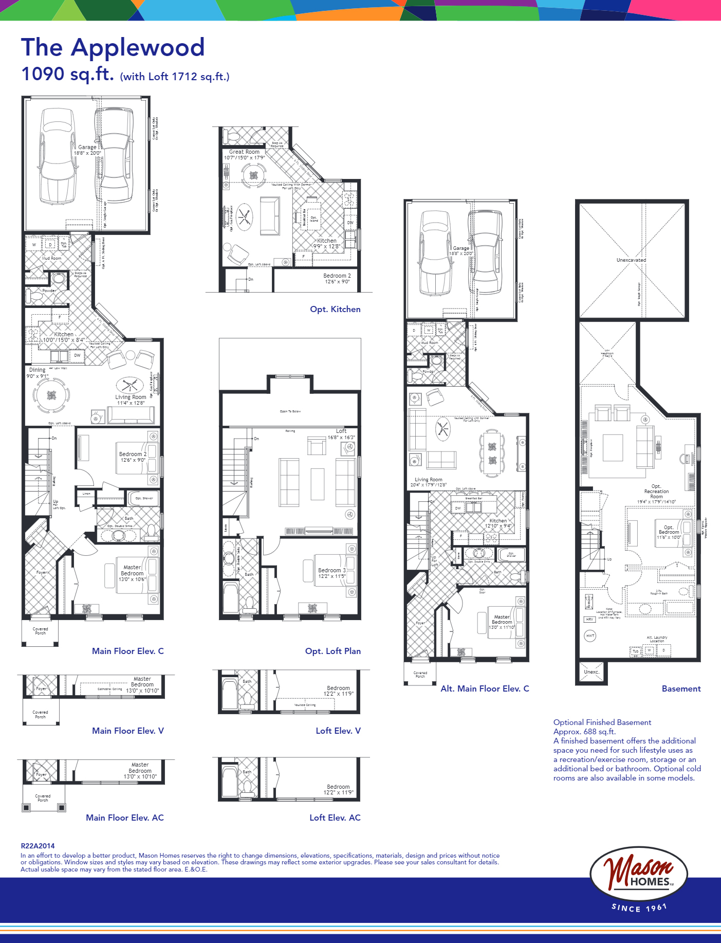 Parklands Peterborough The Applewood Loft Floor Plan, Peterborough