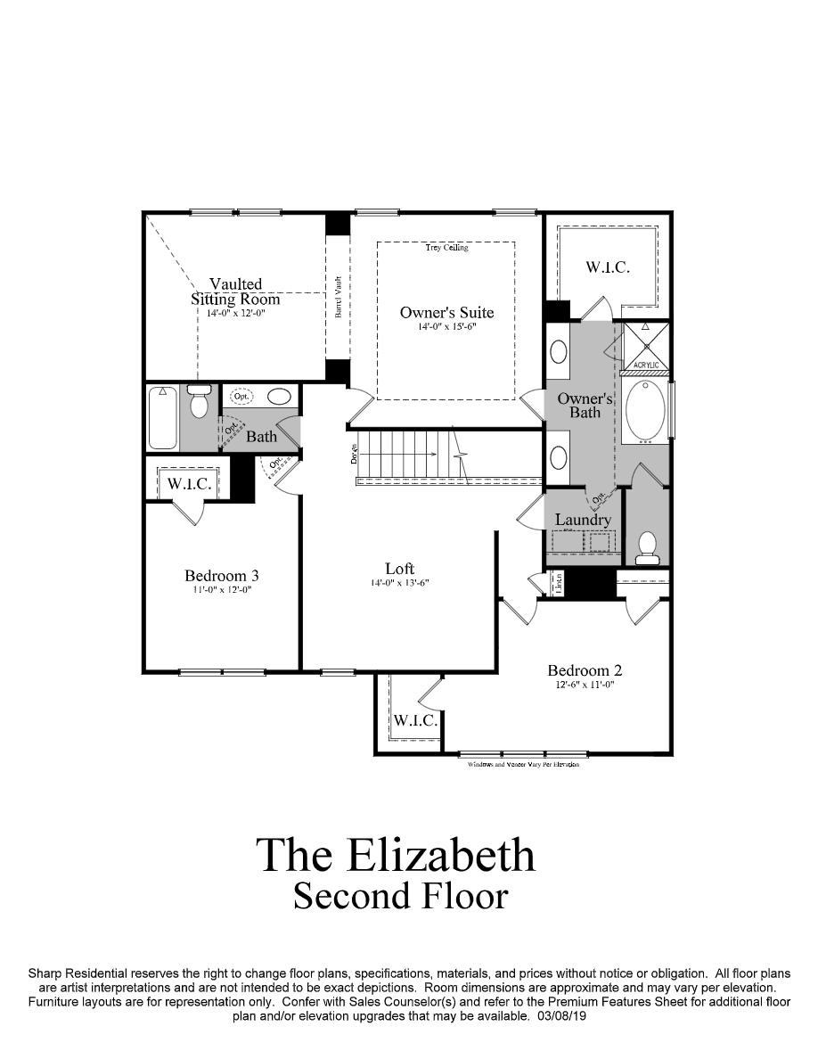 Crest Brooke Brighton Elizabeth Floor Plans and Pricing