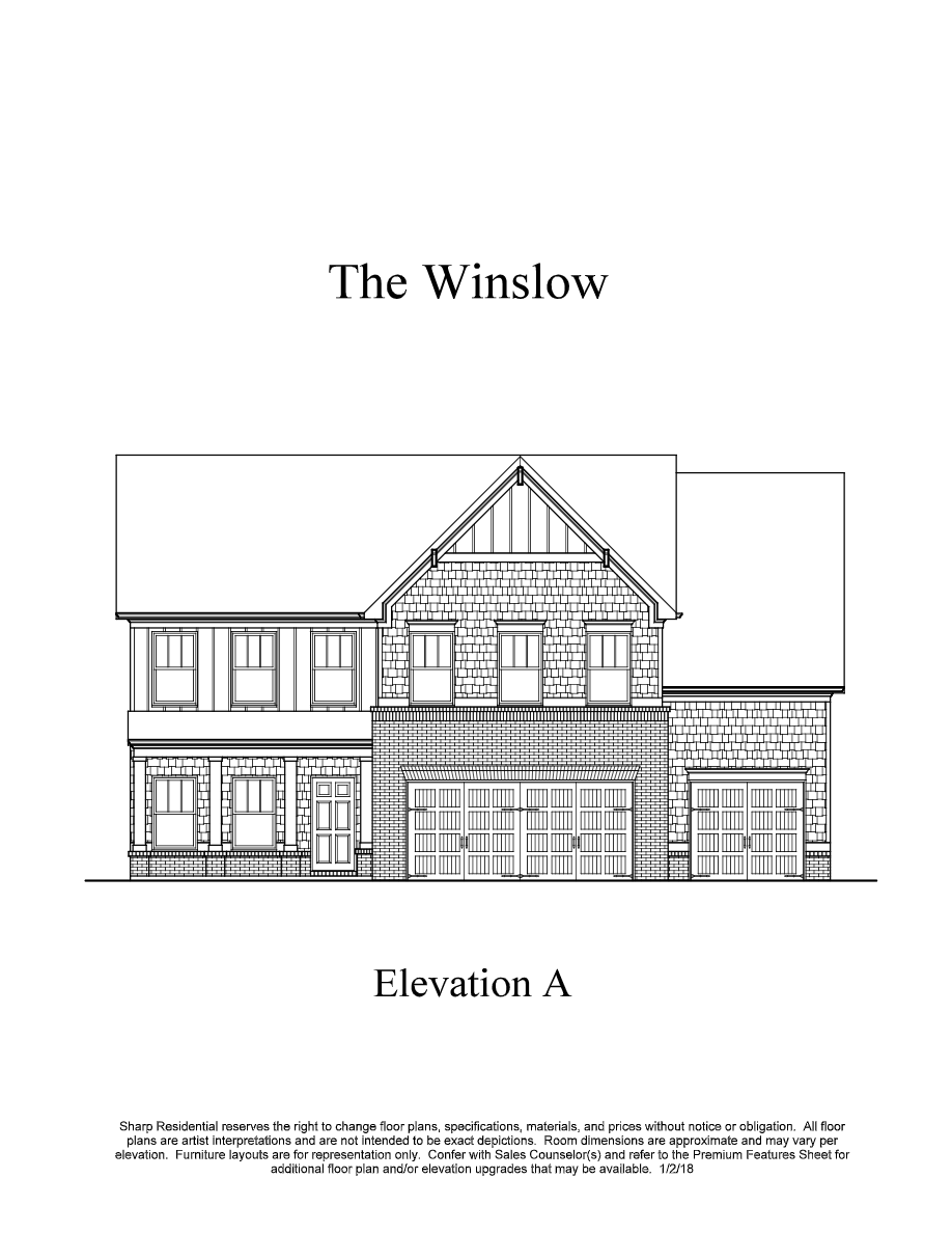 Crest Brooke Brighton Winslow Floor Plans and Pricing