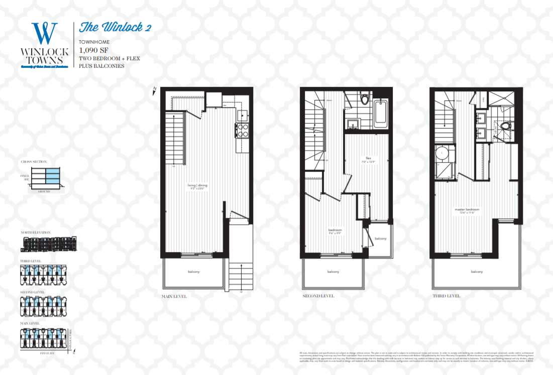 Winlock Towns The Winlock 2 Floor Plan, Toronto ON Livabl