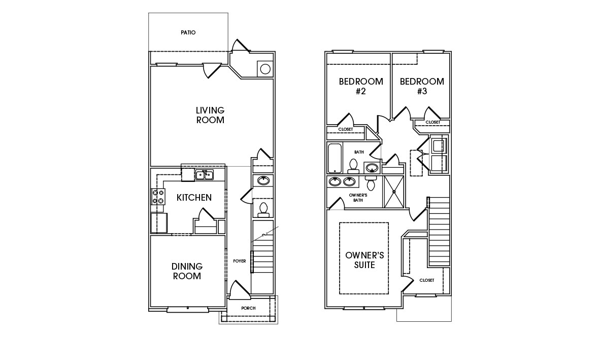 Woodward Hills Townhomes 6082 ROCKAWAY ROAD Floor Plans and Pricing