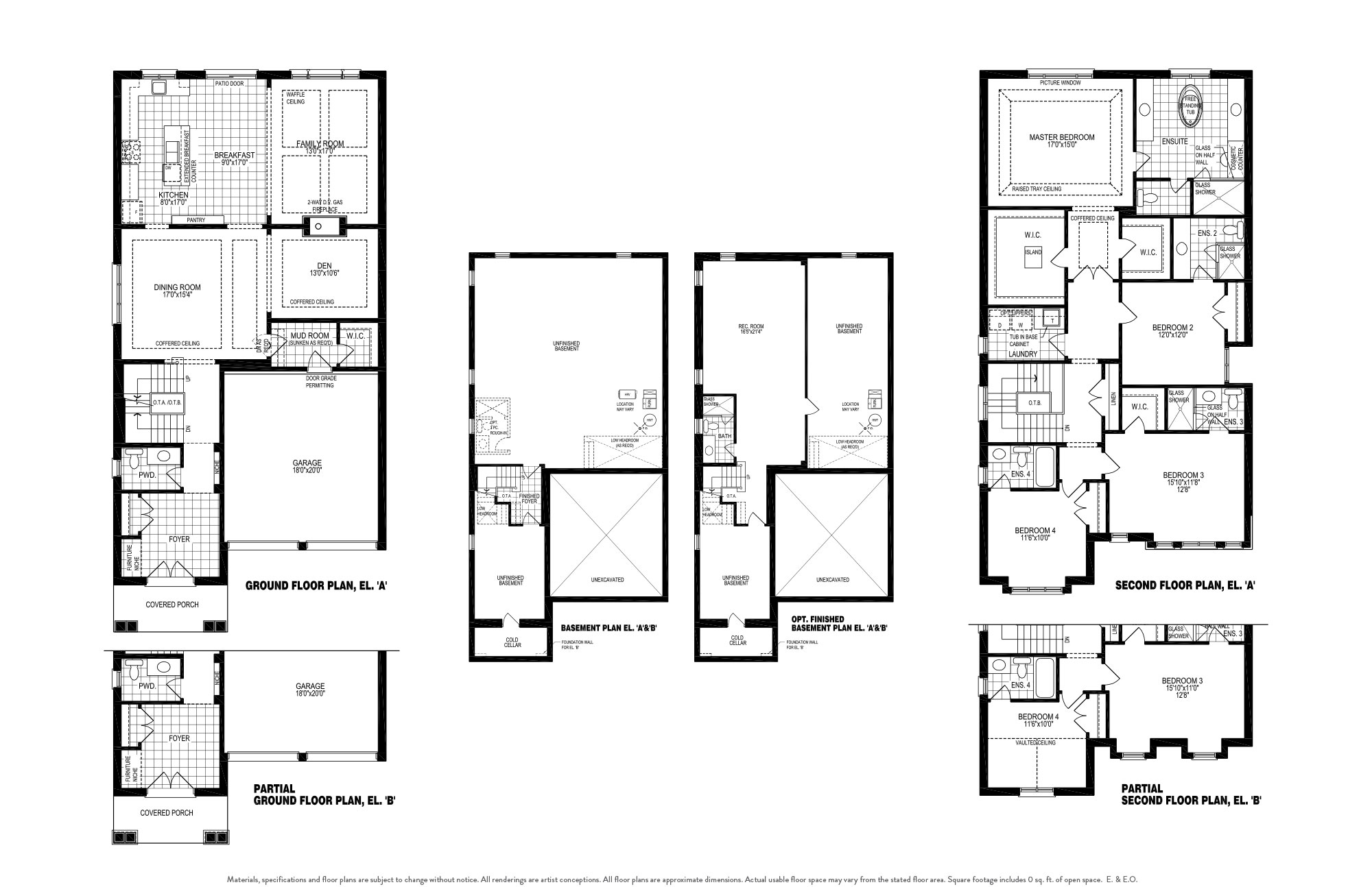 The Estates of Gate Duchess 2 El. B Floor Plans and Pricing