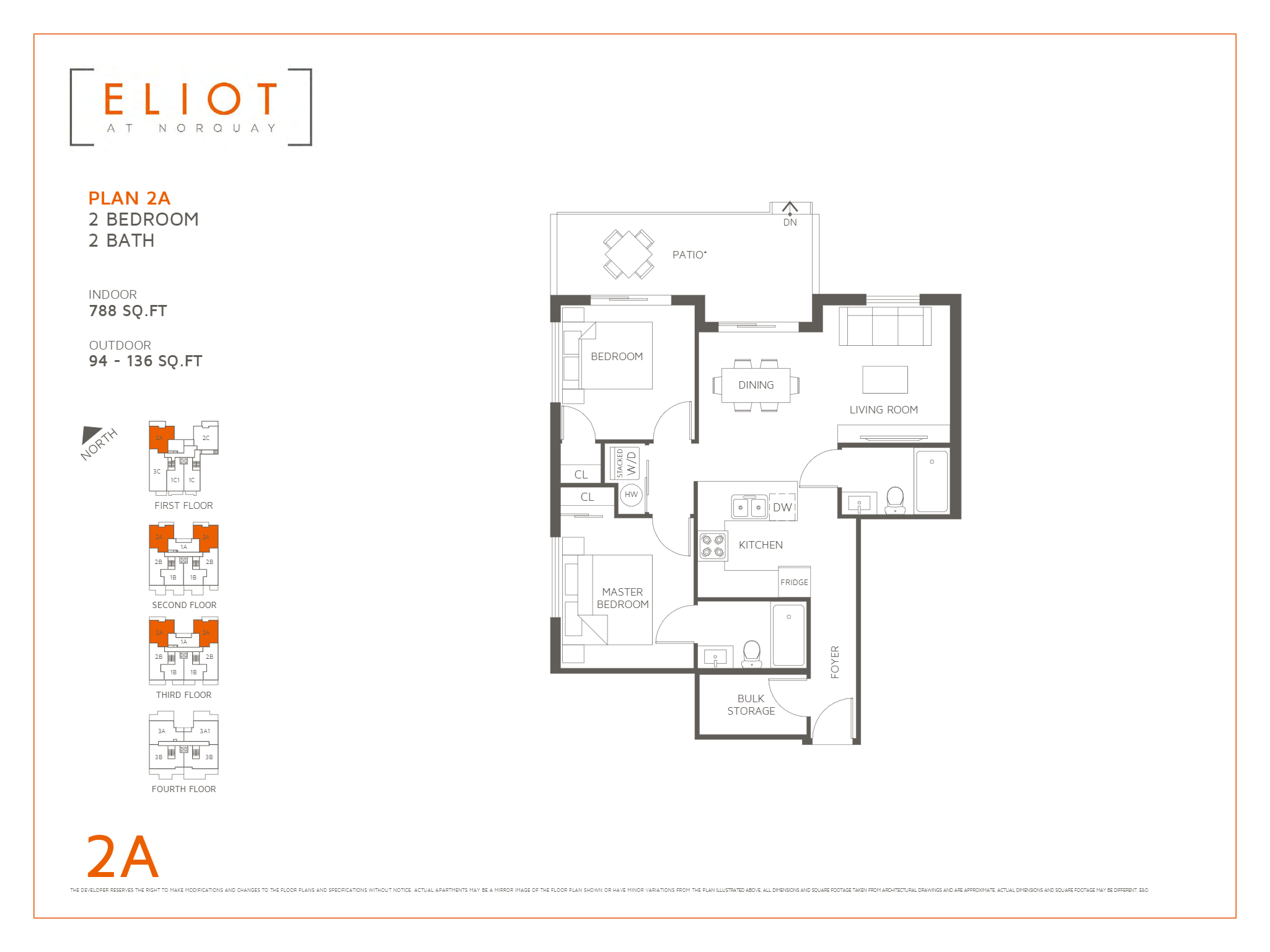 Eliot at Norquay 2A Floor Plan, Vancouver BC Livabl