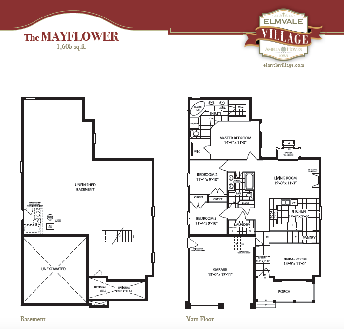 Elmvale Village The Mayflower Floor Plans and Pricing