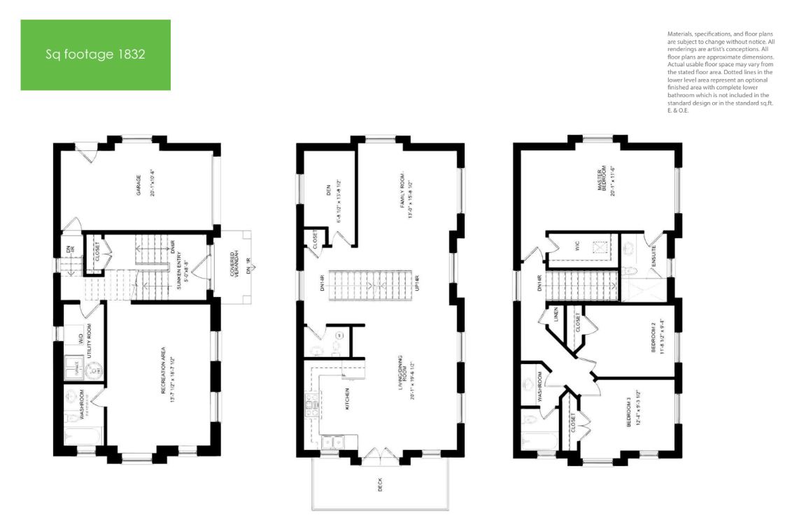 Weston Village Hampton Floor Plans and Pricing