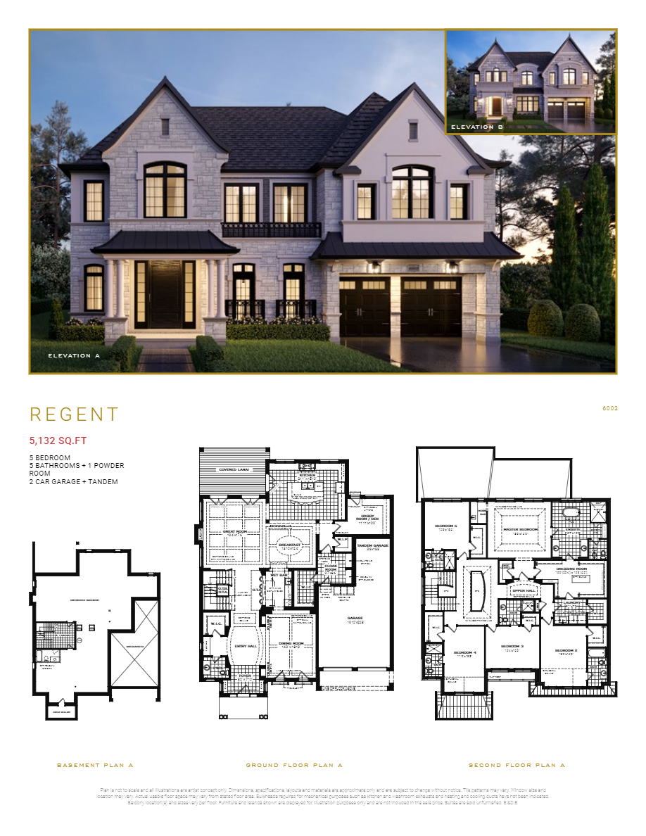 Glen Abbey Encore Regent Floor Plan, Oakville ON Livabl