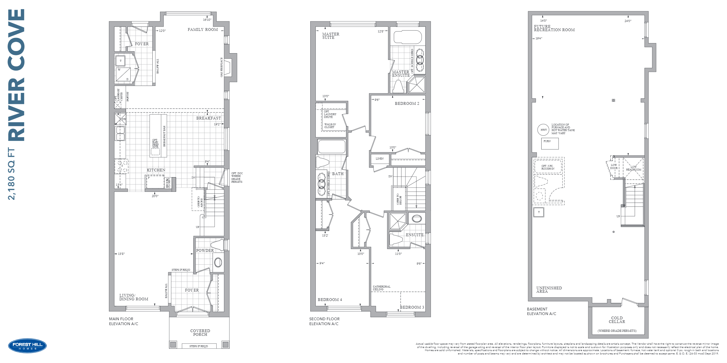 Cornell Rouge Phase 6 Inventory River Cove Floor Plans and Pricing