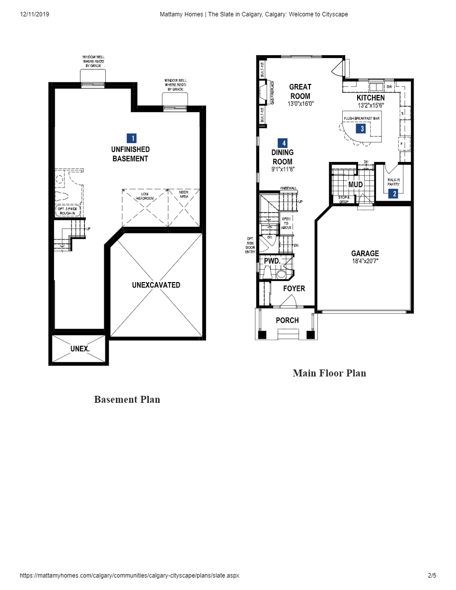 Cityscape by Mattamy Homes Slate Floor Plans and Pricing