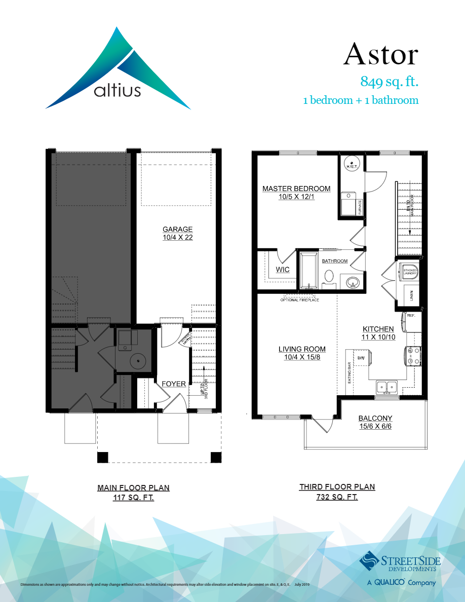 Desrochers Townhomes by StreetSide Developments 20 Astor, Edmonton
