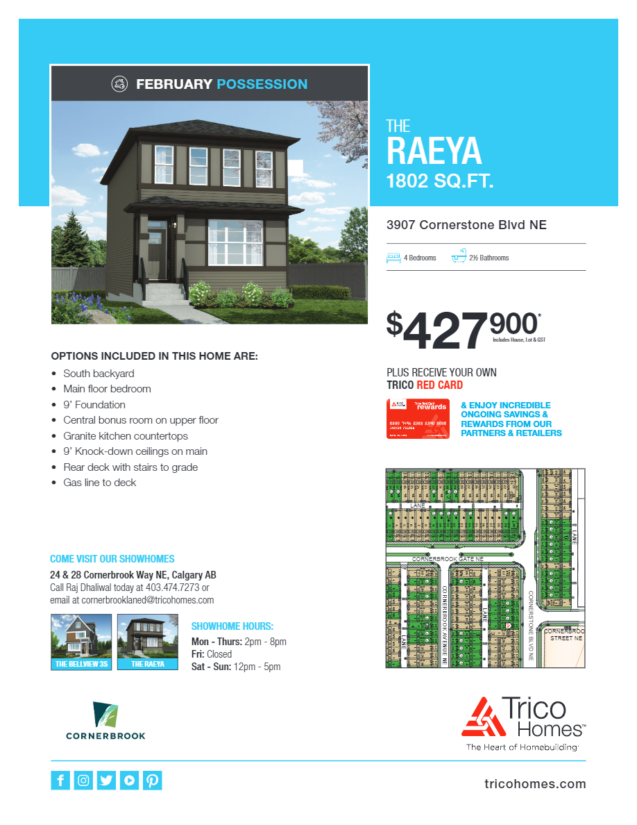 Cornerbrook 3907 Cornerstone Blvd NE, Calgary AB Livabl