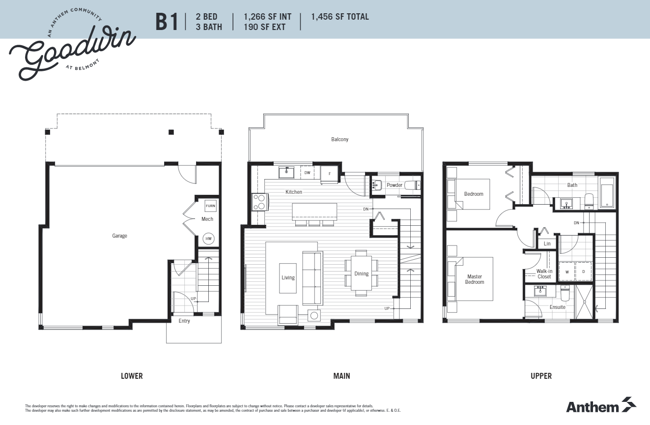 Goodwin B1 Floor Plan, Calgary AB Livabl