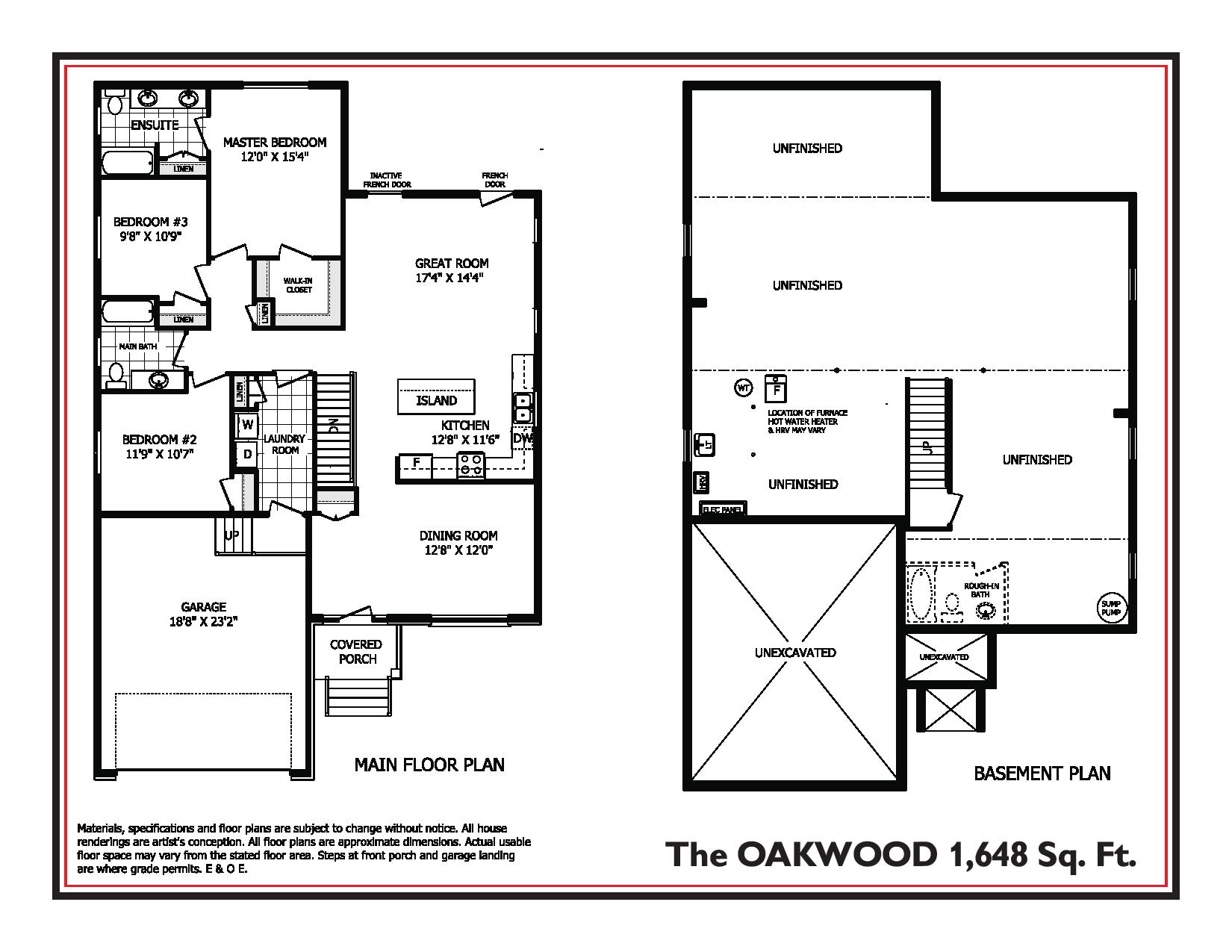 Elmvale Village by Morra Homes Oakwood Floor Plans and Pricing