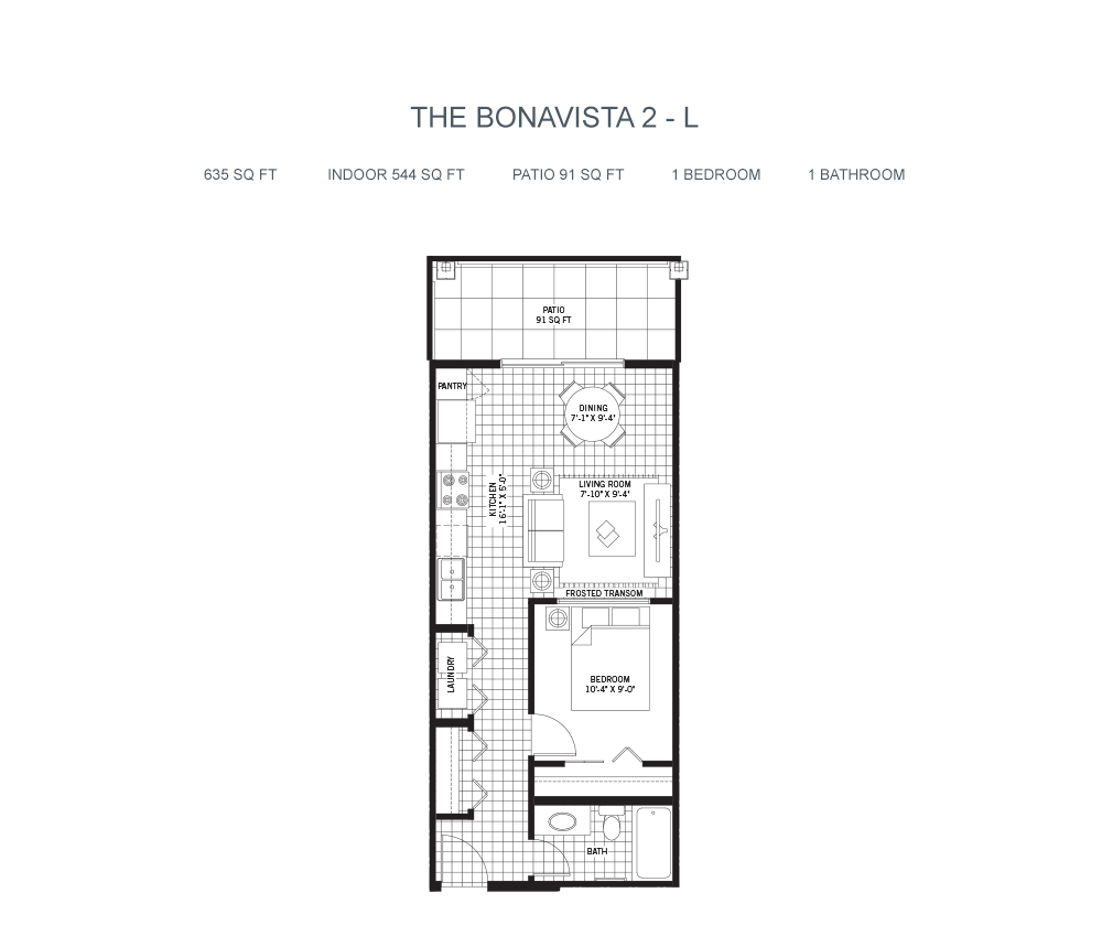 Walden Place Building 5 Bonavista 2 L Floor Plan, Calgary AB Livabl