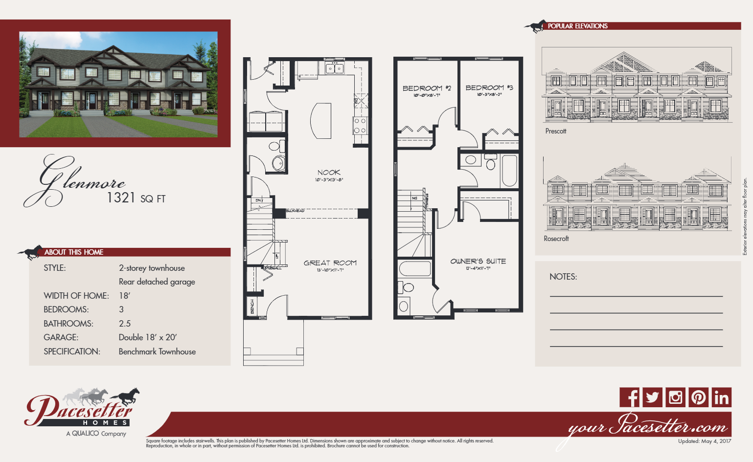Residence Home at Summerwood Townhomes in Sherwood Park, AB